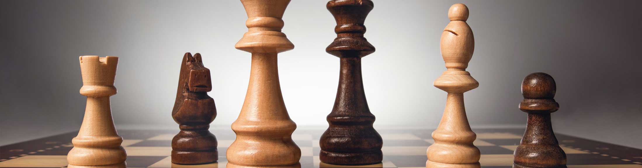 Chess game business strategy concept